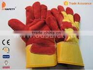 Cow Split Leather Safety Glove