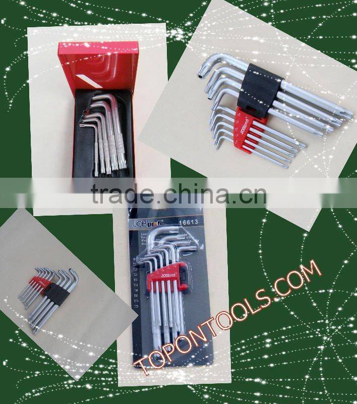 Hex key wrench sets
