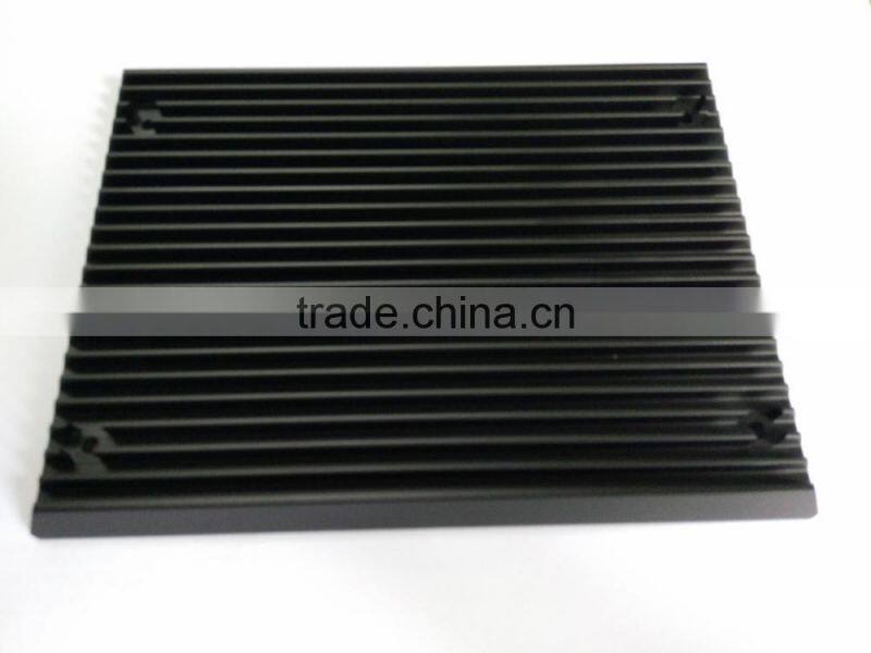 big black anodized heat sink