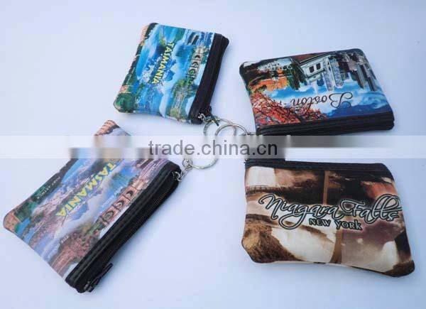 Fashion Lady's Zipper Clutch Coin Purse Coin Pouch