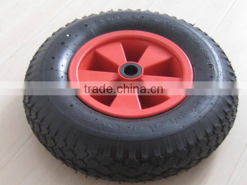 china heavy duty hand truck plastic rim rubber wheel