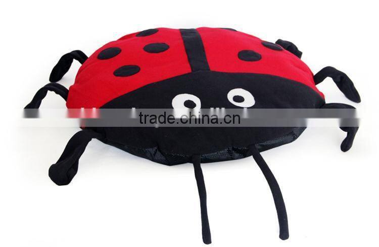 Luxury pet dog beds pet product supplies cute ladybug shape kennel decorative dog kennels