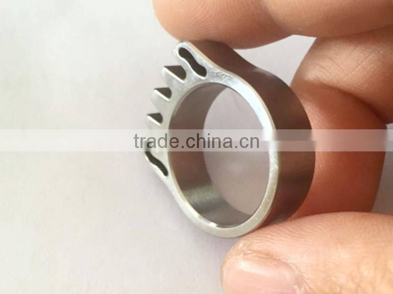 TK-1778 tactical gear survival tool EDC TC4 titanium alloy Self-Defense Ring