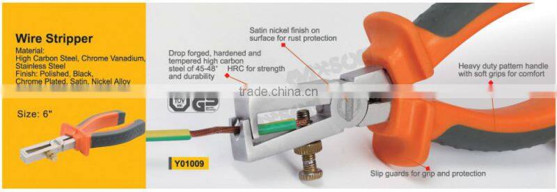 Drop Forged wire stripper plier