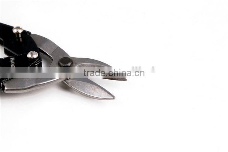 Left Cut Aviation Tin Snips For Cutting Steel Sheet