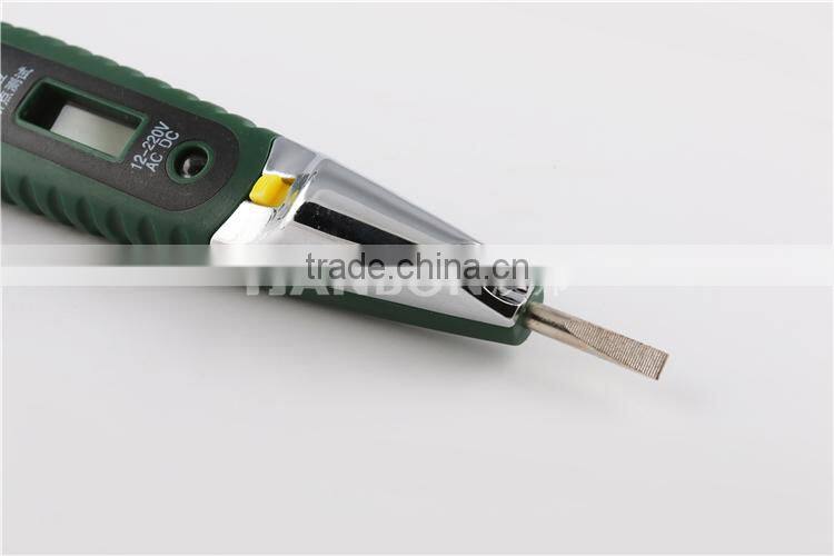 High qulity electrical test pen display digital with light, Digital Test Pencil