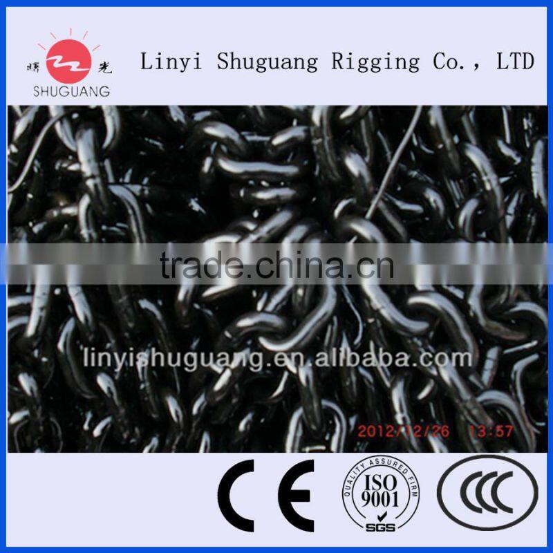 Anti-skid tractor snow chain welded chain
