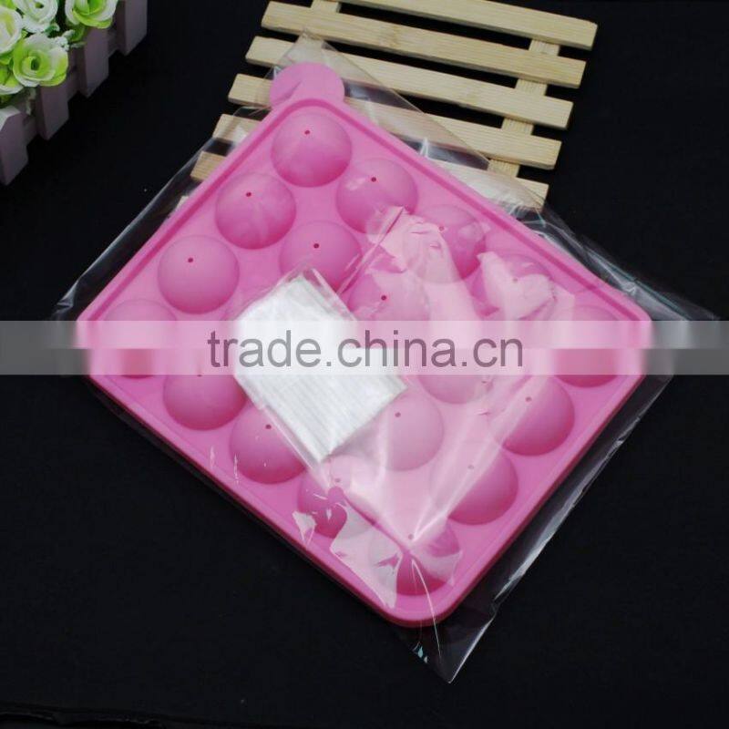 Lollipop Silicone Fondant Mold 20 Holes Chocolate Mold