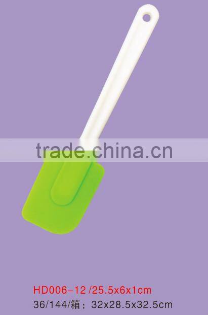 PS handle Silicone mini scrapper / Dough scrapper