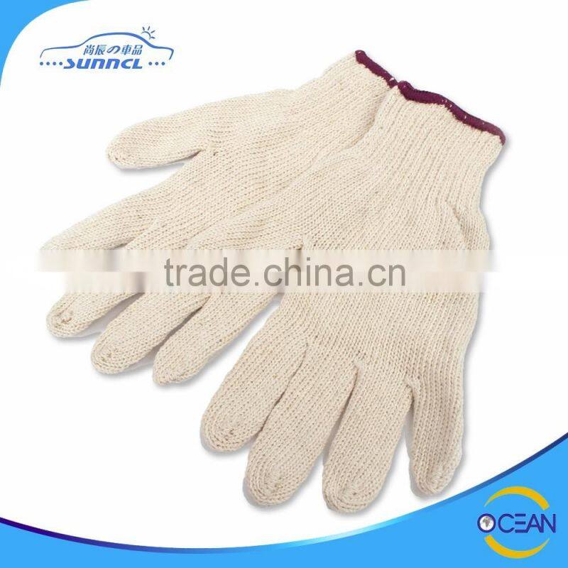 Cheap and Useful Cotton Working Safety Gloves