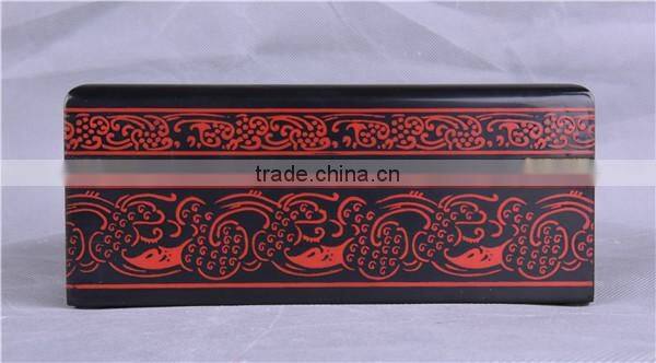 Red chinese lacquer Jewelry boxes/chinese style/eastern design/Home Decoration