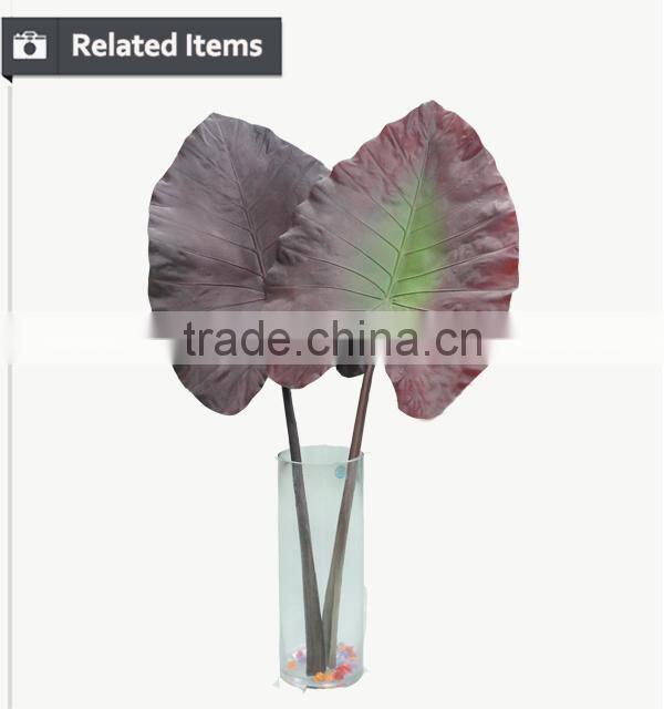 High quality artificial bonsai leaves leaves for decoration big autumn leaves