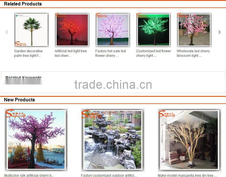 luxury wedding party embelish cherry tree wedding centerpiece cherry tree