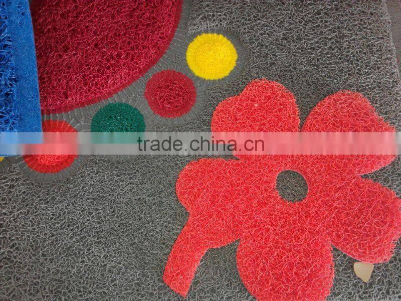 new pvc cushion mat with logo print