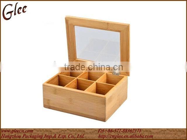 Natural Moistureproof Bamboo Tea Box for Sale
