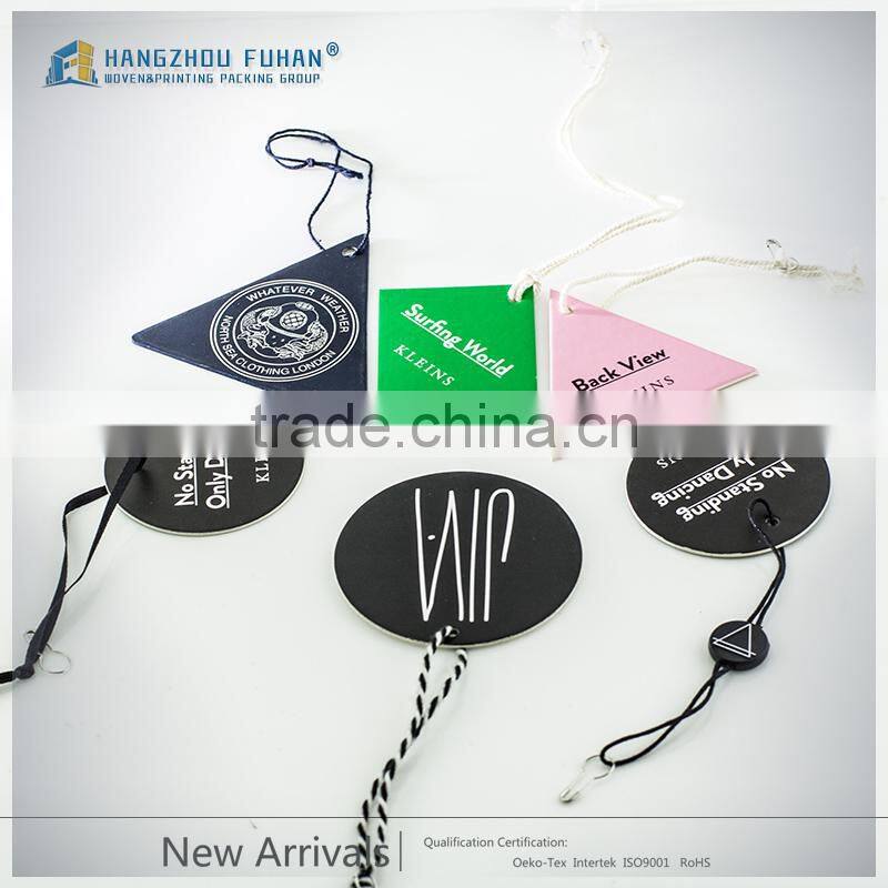Hot Sale Fashionable Swing Tag, Garment Paper Hang Tag