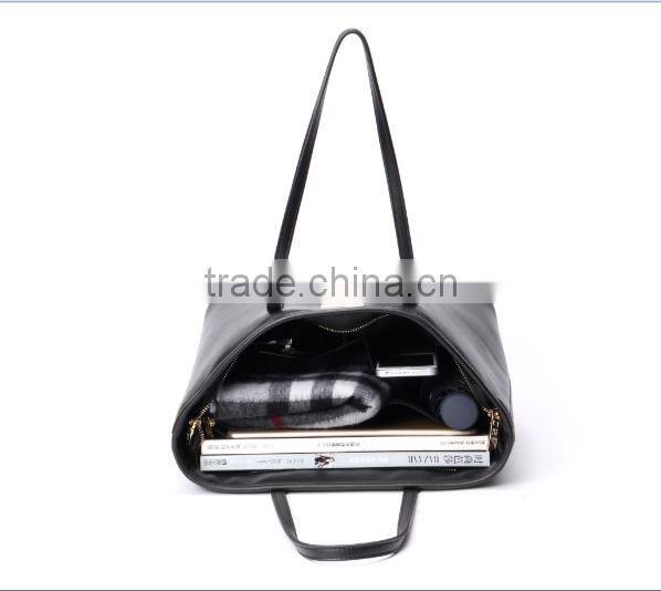 2016 trend women leather handbag lady bag factory