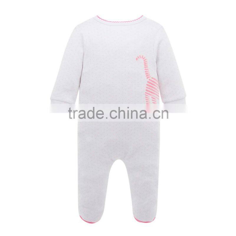 2017 New Fashion Girl Clothes 100% Cotton Animal Design Baby Girl Clothes For Winter+Summer