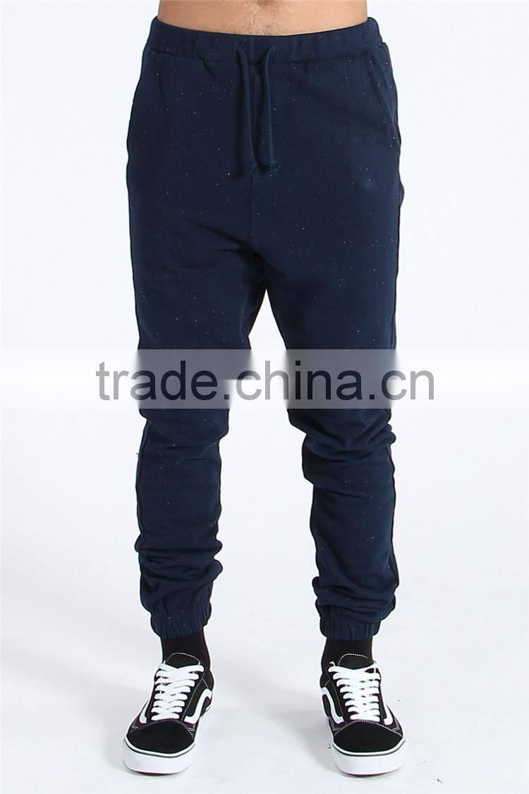 Mens custom cheap sweatpant loose fit pants cotton jogger pants
