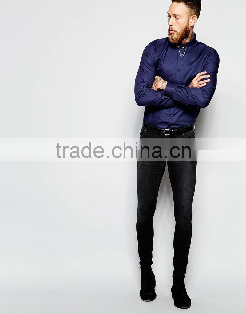 custom mens silk dress shirt