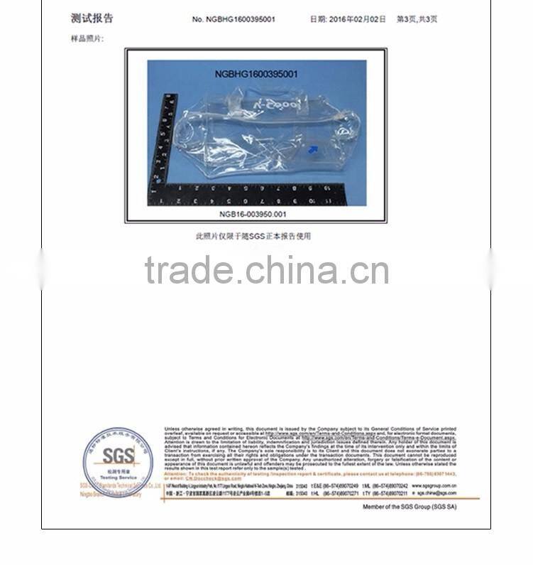 pvc waterproof inner bag/pvc waterproof zip lock bag/clear pvc bag in mummy baby bag