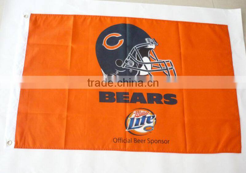 orange polyester custom banner