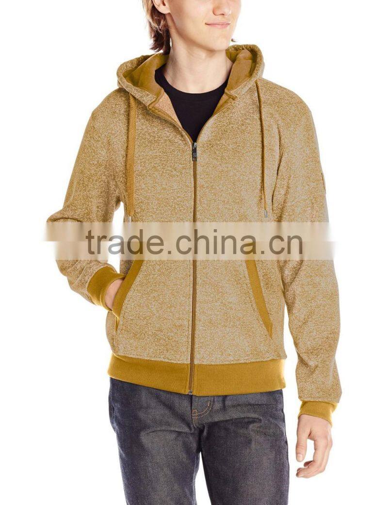 mens 80 cotton,20 polyester popular heather hoodies supplier