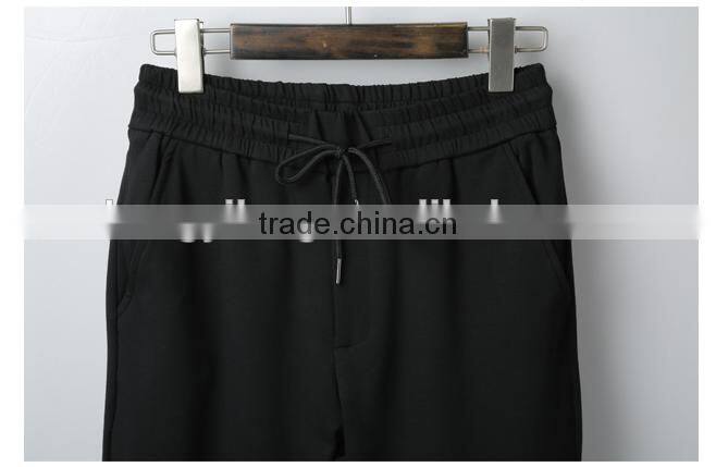 mens fashion skinny zip jogger/zip pants guangzhou garment