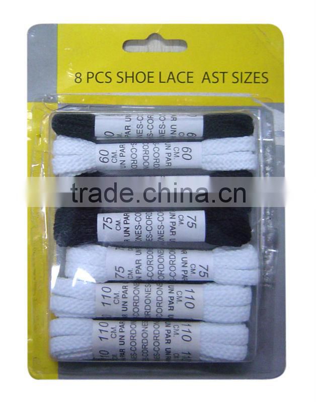 8PCS cotton flat Shoe Laces