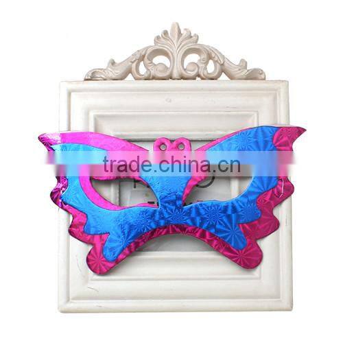 Christmas Snowflake Pattern Props Decorations Paper Masquerade Eye Mask For Birthday Party