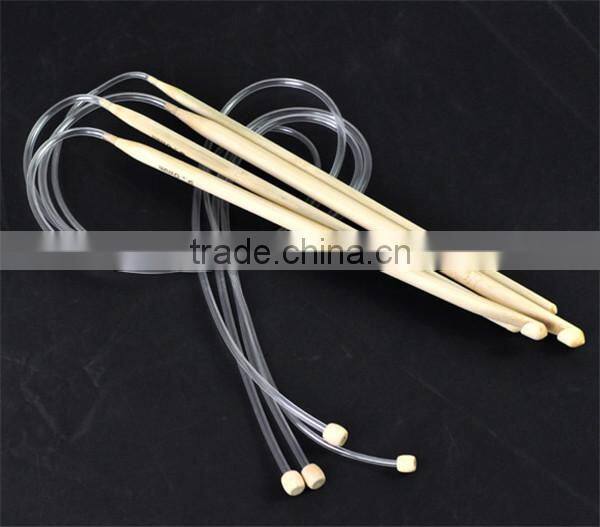 85cm(33.5") Bamboo Afghan Tunisian Crochet Hooks Needles 5.5-10.0mm, sold per packet of 5