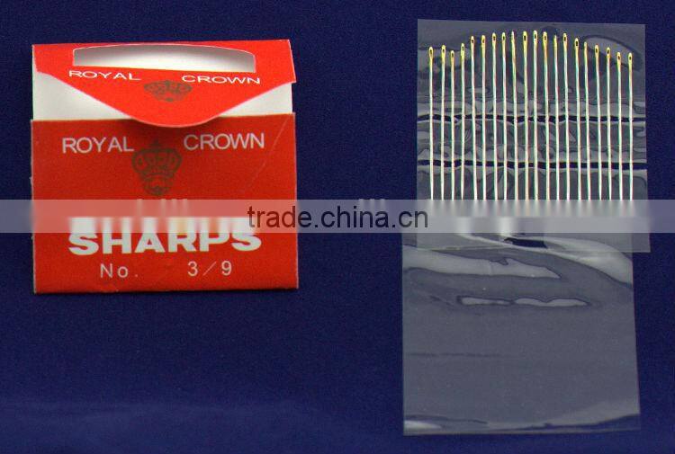 CROWN BRAND HAND SEWING NEEDLE-SHARP 3-9