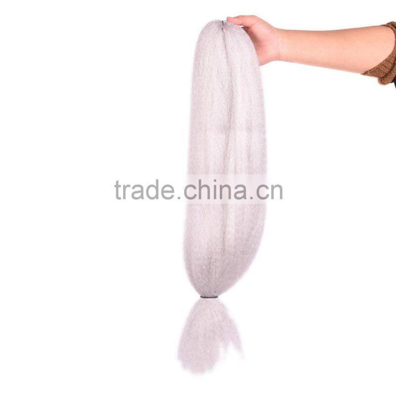 Black Rose Colored Synthetic Hair Extension, Ombre Color Jumbo Braid Hair for Braiding