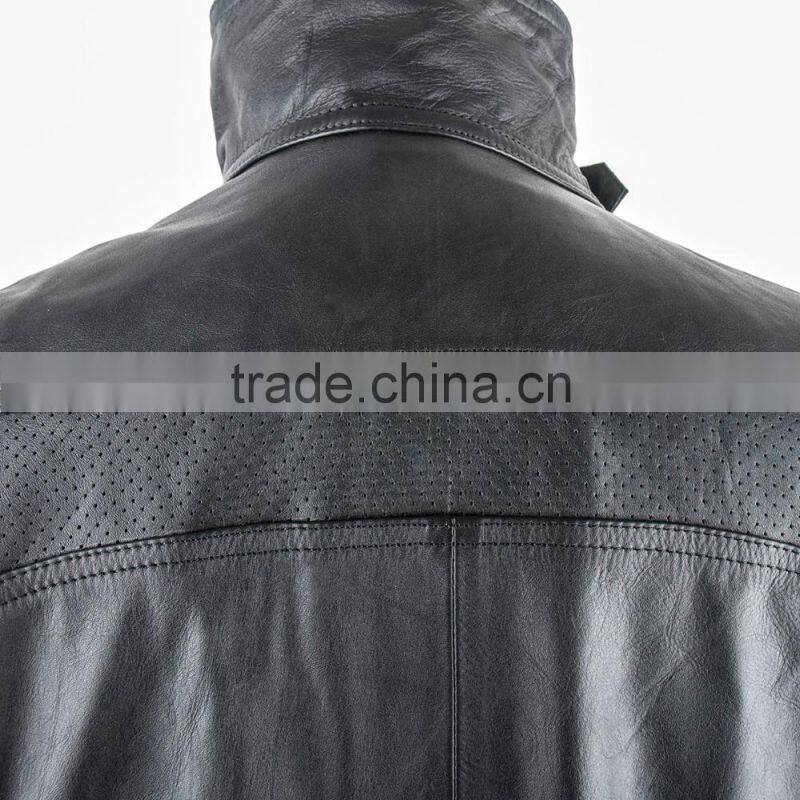 2016 Hot selling leather jacket for men
