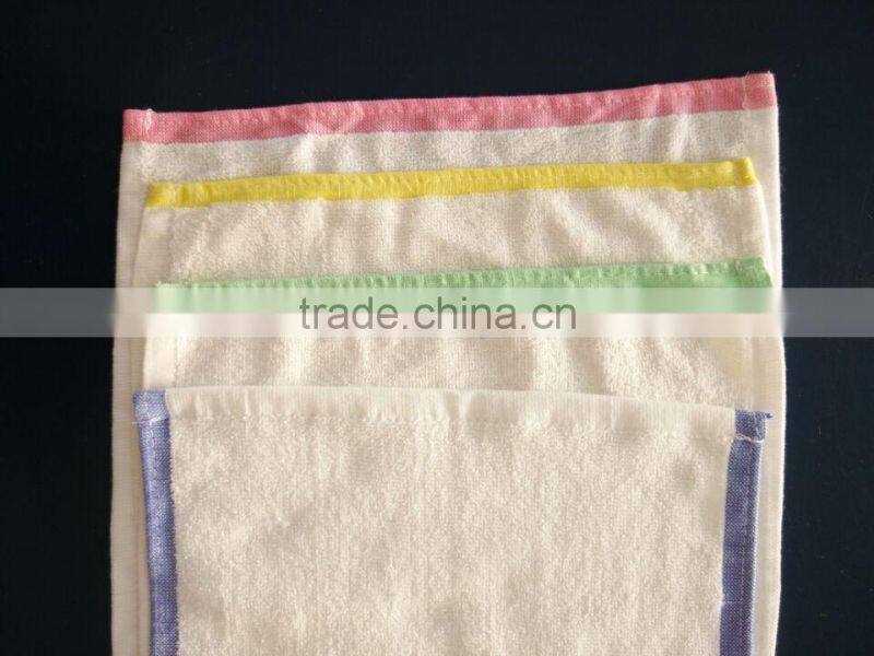 2015 Cheap Terry hotel towel with different colour wholesale