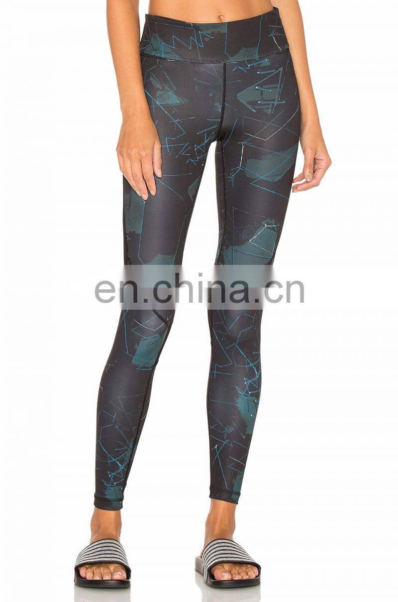 Newest Womens Fashion Back Zip Pocket Captain Leggings Women Yoga Pants
