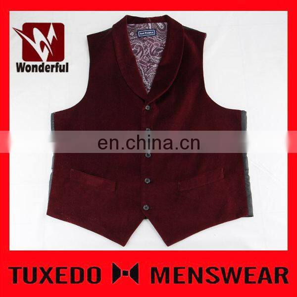 Spring unisex top quality promotional men stylish waistcoat