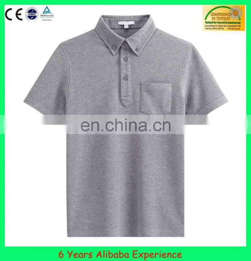Mens Fashion &Cotton Dry Fit Polo Shirt --6 Years Alibaba Experience