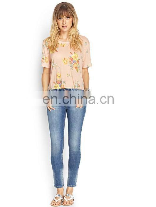 O-neck Printed Casual Fashion Design Women T Shirt T Shirt Women