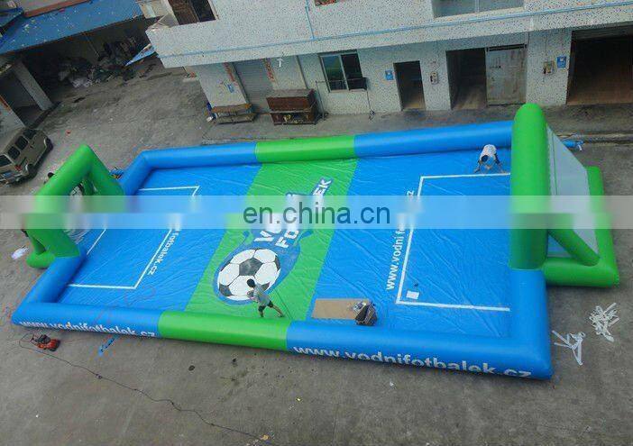 top sell Inflatable football pitch/ football goal shooting games