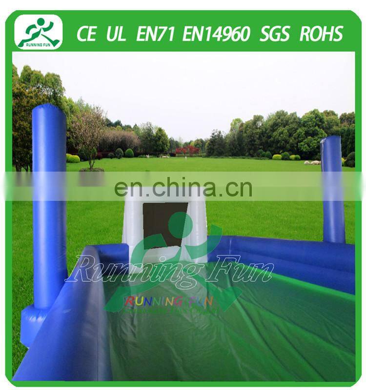 inflatable football field, inflatable soccer field, inflatable football pitch outdoor for school games