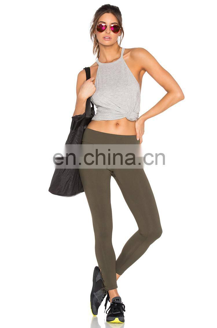 2017 wholesale custom made sexy cotton women stringer tank top