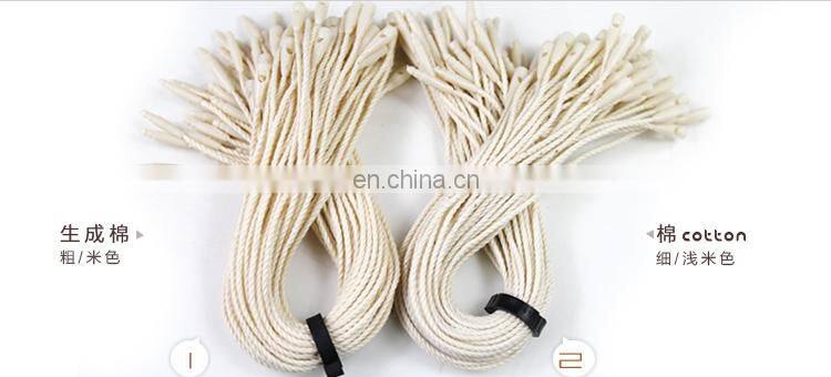 KCK Garment Tags, String Loop Lock waxed rope