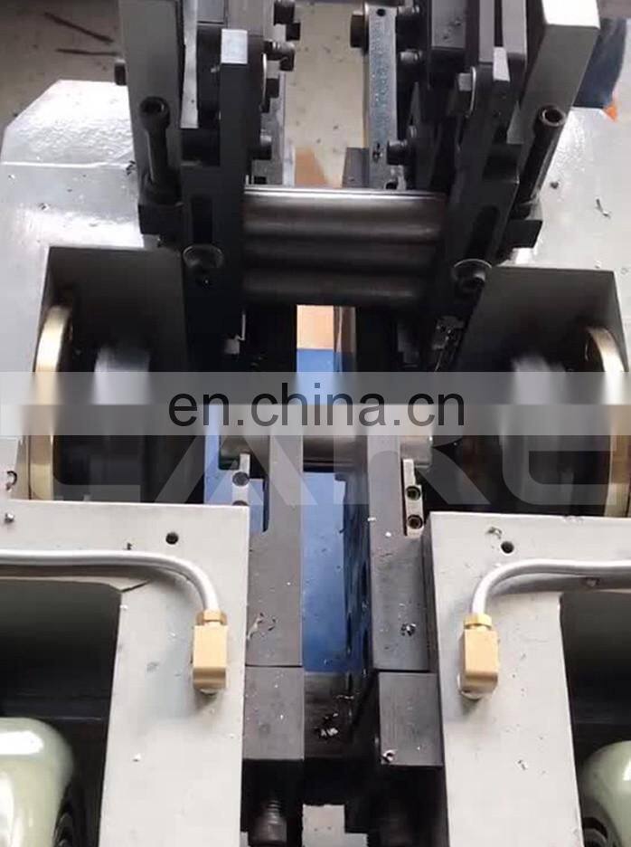 Double side round bar chamfering machine/deburring machine