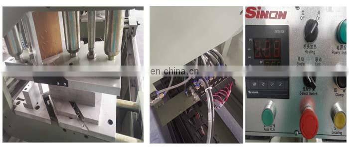 upvc doors and windows 2 head pvc Welding Machine for sale