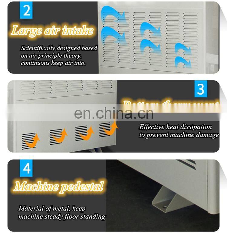 large dehudifying capacity industrial dehumidifier 15L/D