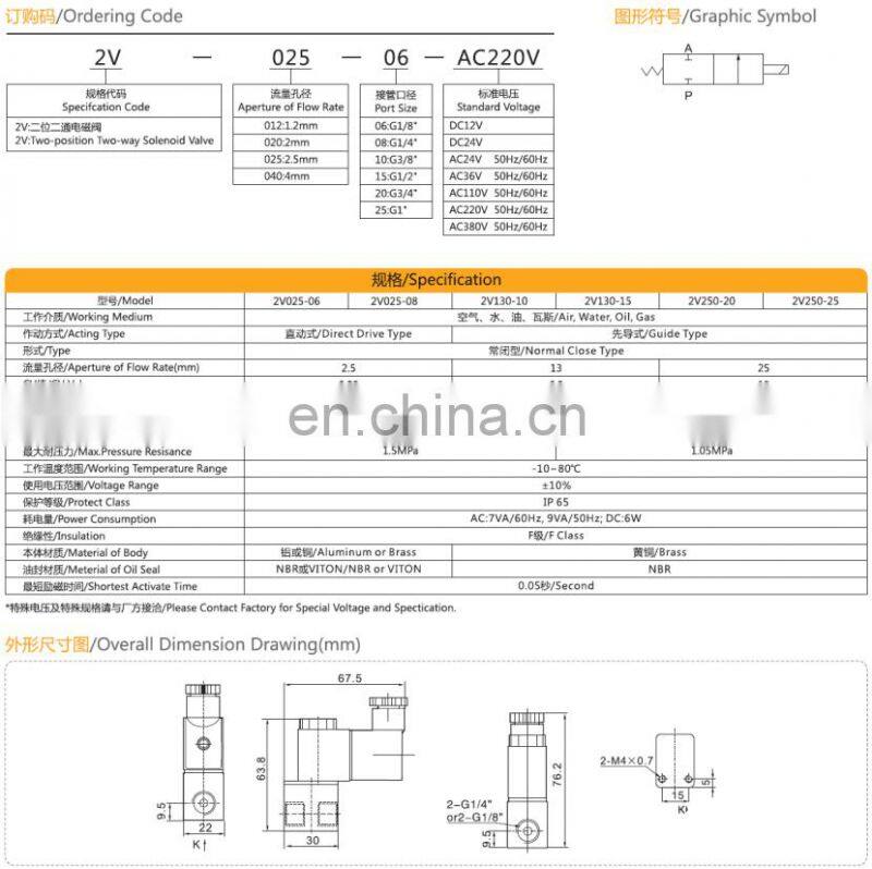 intake manifold aluminum casting solenoid valve 2 way