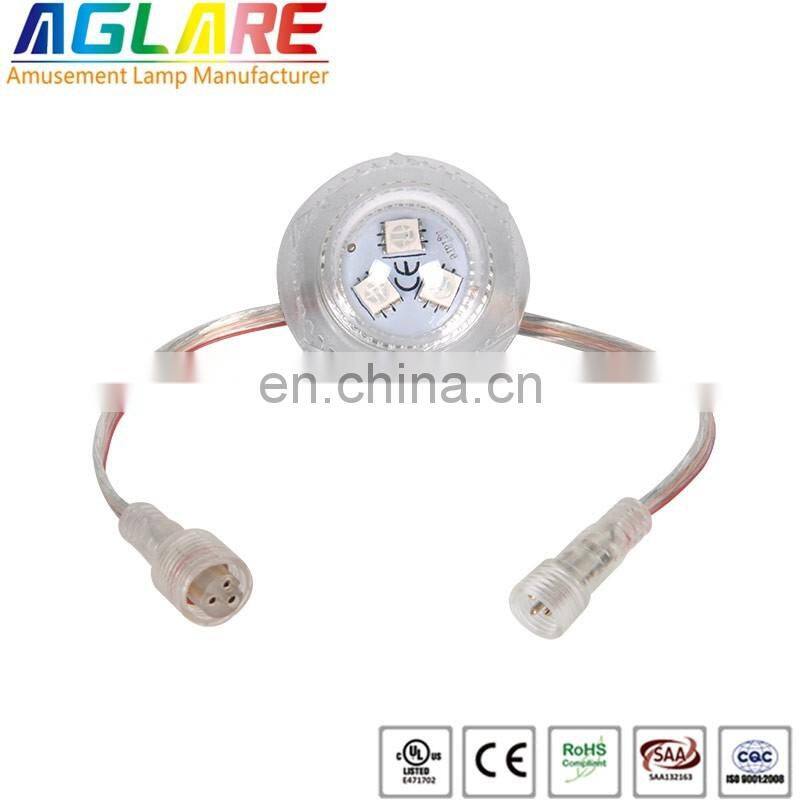 Beautiful DC 24V Amusement park rides led pixel light