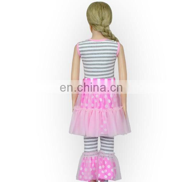 Easter Boutique Outfits Girls Maxi Dress Flared Pants Design Wholesale Beautiful Children Dress