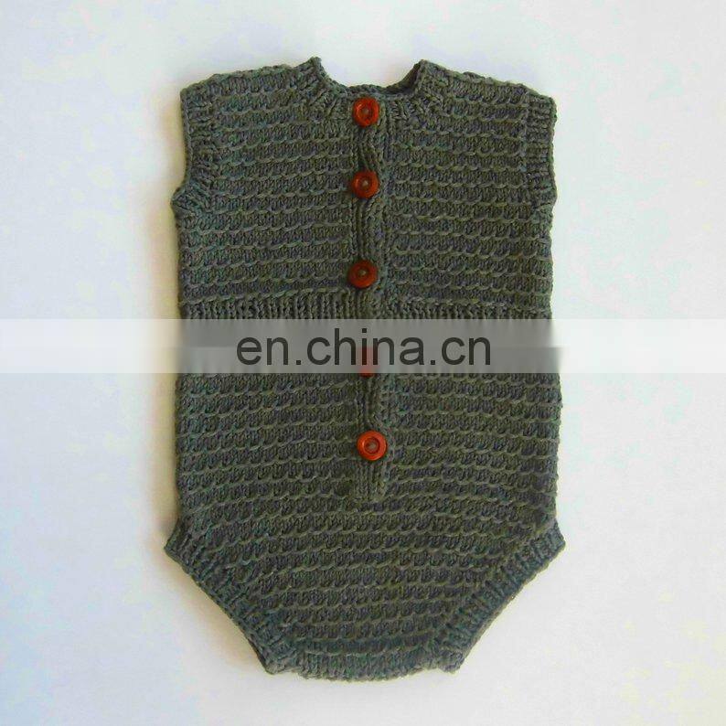 New Fashion Baby Knitted Romper New Born Climbing Kids Onepiece for wholesale